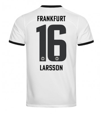 Eintracht Frankfurt Hugo Larsson #16 Tercera Equipación 2023-24 Manga Corta